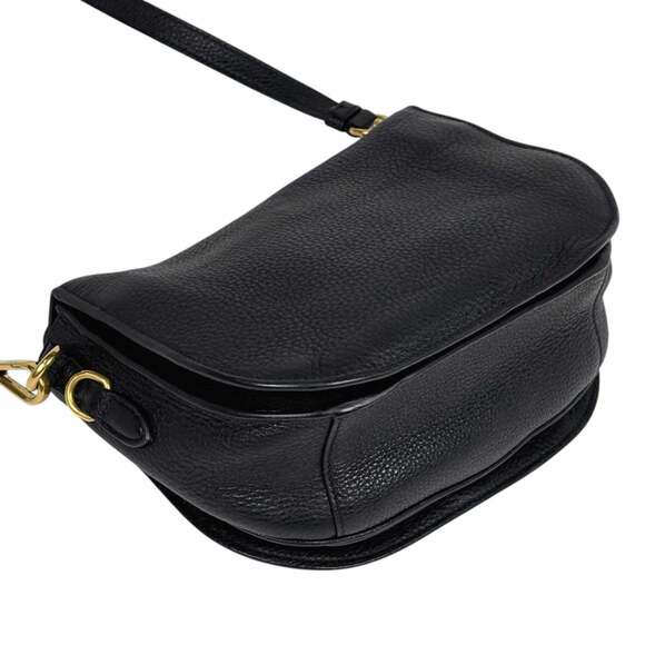 Prada PRADA Logo Shoulder Bag, 2-Way, Crossbody, Leather, Nero (Black), 1BD20... - Picture 2 of 9